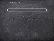 Tablet Screenshot of linexsolution.com